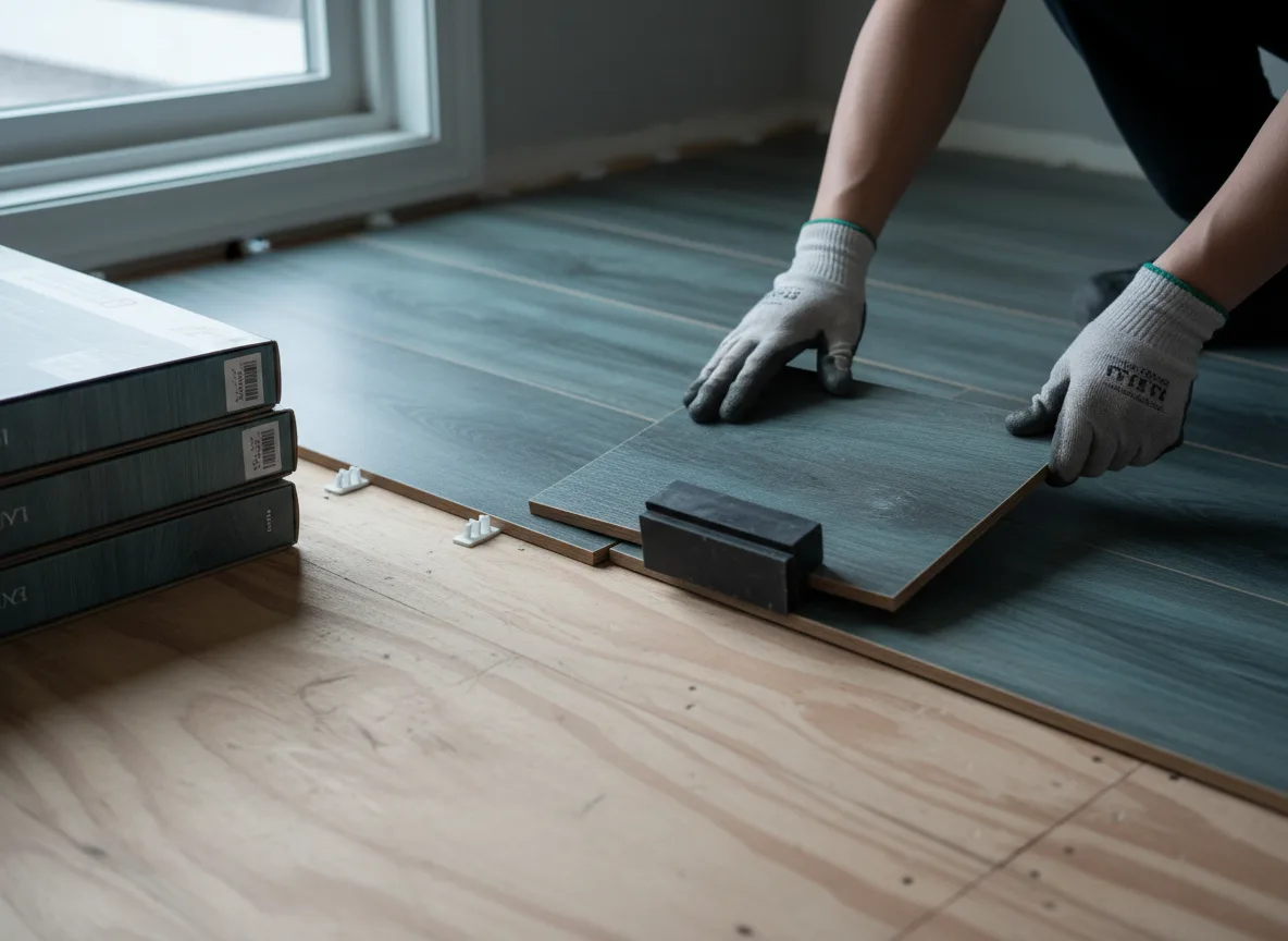 Luxury Vinyl Plank Installation company in Quenemo, KS